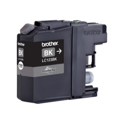 BROTHER LC-123 cartouche d encre noir haute capacité 600 pages 1-pack blister sans alarme redeal.fr