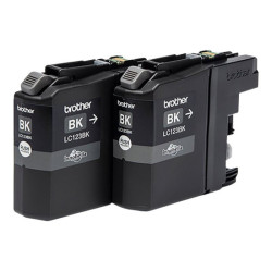 BROTHER LC-123 cartouche d encre noir haute capacité 600 pages 1-pack blister sans alarme redeal.fr