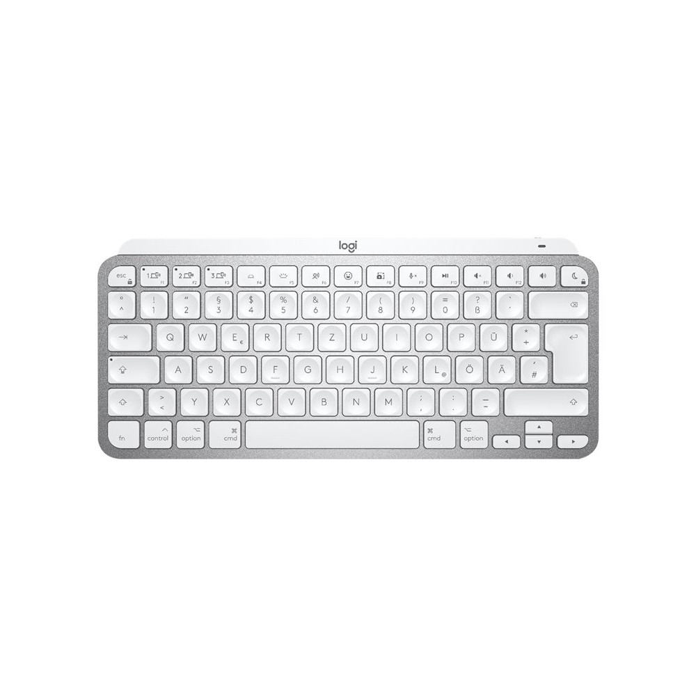 LOGITECH MX Keys Mini For Mac Minimalist Wireless Illuminated Keyboard - PALE GREY - CENTRAL FR redeal.fr