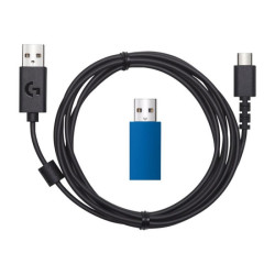 LOGITECH Lightspeed G435 Headset full size Bluetooth / 2.4 GHz radio frequency wireless black Discord Certified