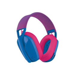 LOGITECH Lightspeed G435 Headset full size Bluetooth / 2.4 GHz radio frequency wireless blue Discord Certified redeal.fr