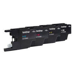 BROTHER LC-1240 cartouche d encre cyan, magenta et jaune haute capacité 600 pages 1-pack blister sans alarme