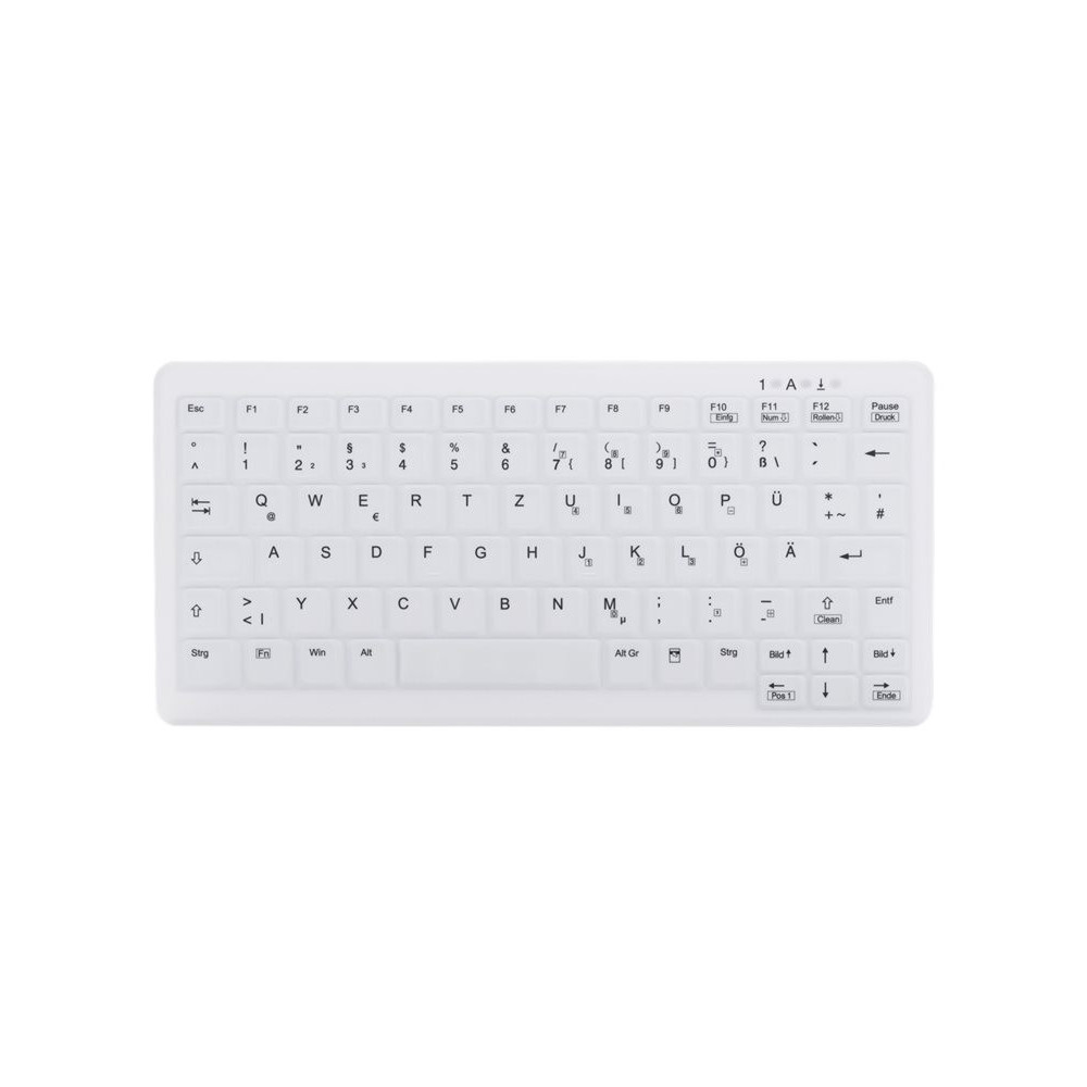 CHERRY AK-C4110F-FU1-W/FR Wireless keyboard compact without numpad washable USB white (FR) redeal.fr
