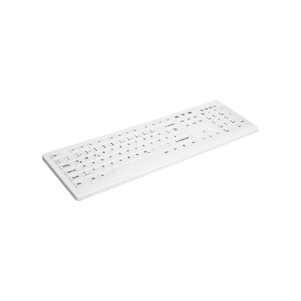 CHERRY AK-C8100F-FU1-W/FR Wireless keyboard standard form washable USB white (FR) redeal.fr
