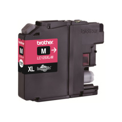 BROTHER LC-125XL cartouche dencre magenta haute capacité 1.200 pages 1-pack blister sans alarme
