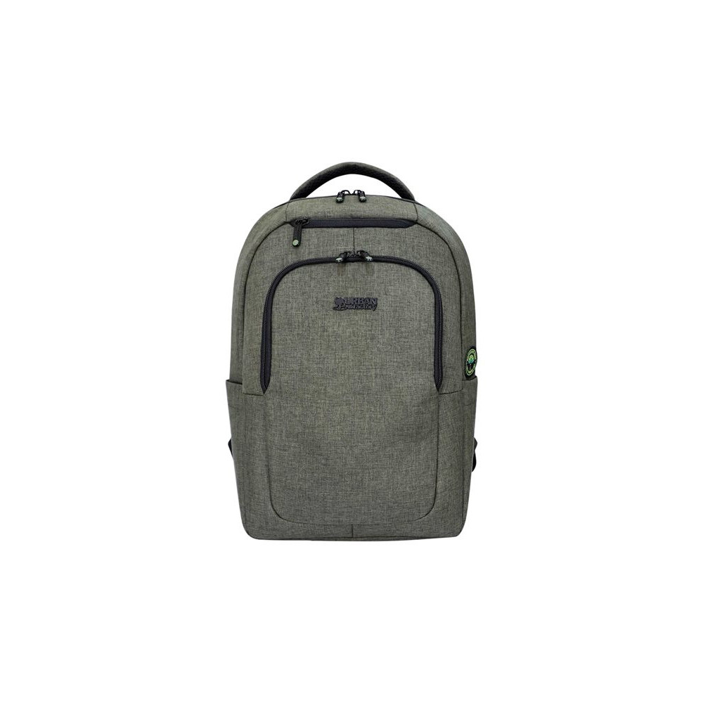 URBAN FACTORY Cyclee City Edition Ecologic Backpack For Notebook 13/14p Kaki redeal.fr