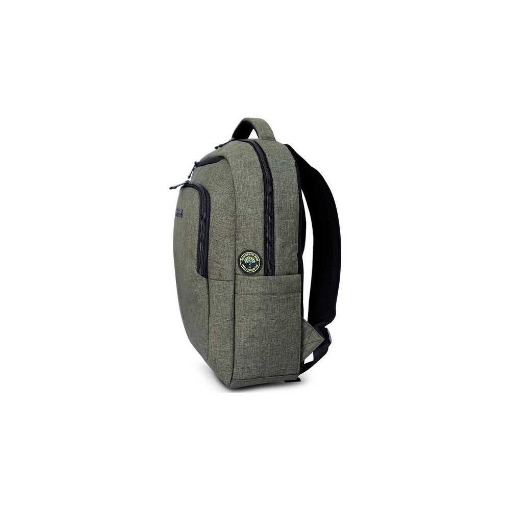 URBAN FACTORY Cyclee City Edition Ecologic Backpack For Notebook 15.6p Kaki redeal.fr