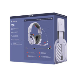 LOGITECH Astro Gaming A10 Gen 2 Headset full size wired 3.5 mm jack lilac redeal.fr