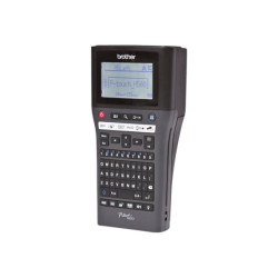 BROTHER PTH500YP Etiqueteuse portable et connectable avec clavier AZERTY. jusqu a 7 lignesd impression. 30mm/sec.