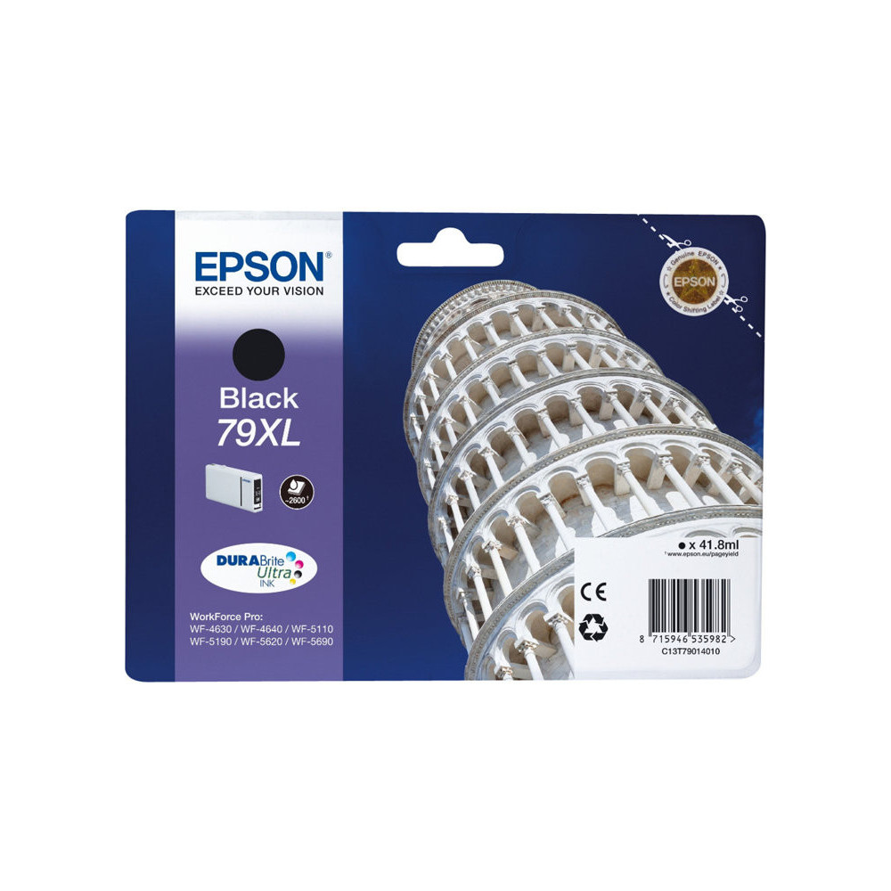 EPSON 1LB 79XL ink cartridge black high capacity 41.8ml 2.600 pages 1-pack