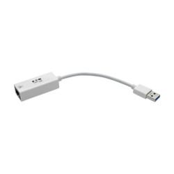 EATON TRIPPLITE USB 3.0 to Gigabit Ethernet NIC Network Adapter 10/100/1000Mbps White redeal.fr