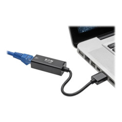 EATON TRIPPLITE USB 3.0 to Gigabit Ethernet NIC Network Adapter 10/100/1000Mbps Black redeal.fr