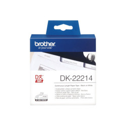 BROTHER P-TOUCH DK-22214  continue length  papier 12mm x 30.48m