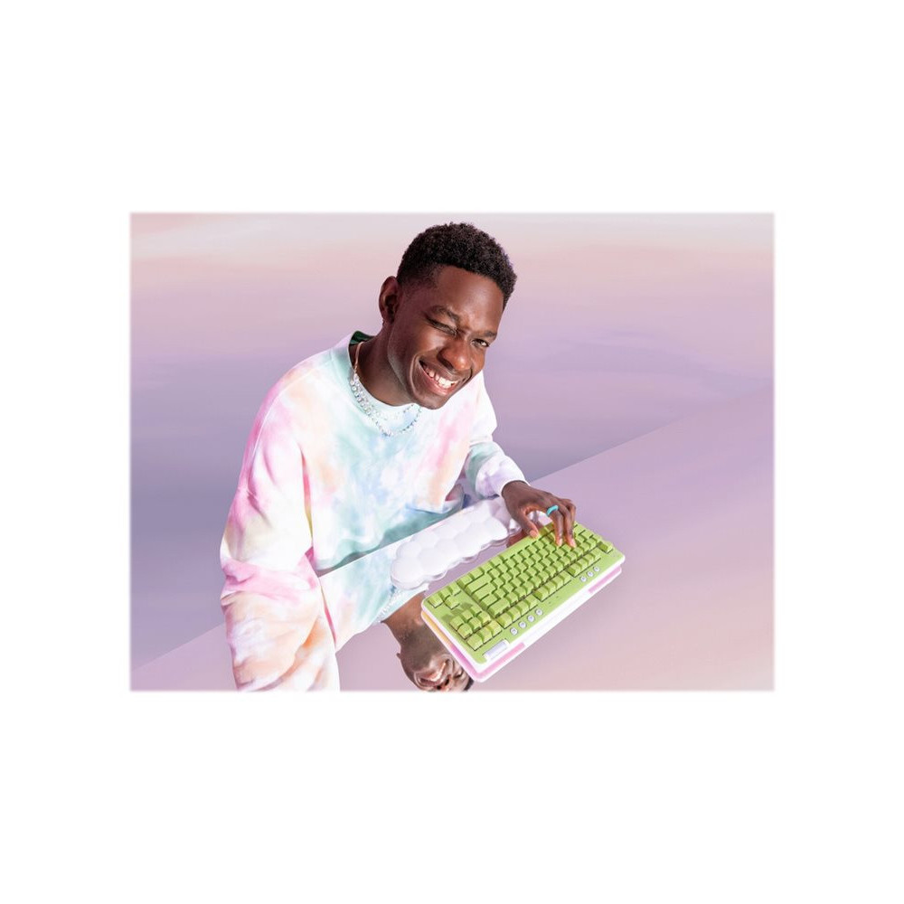 LOGITECH G715 Wireless Gaming Keyboard - OFF WHITE - (FRA) - CENTRAL redeal.fr