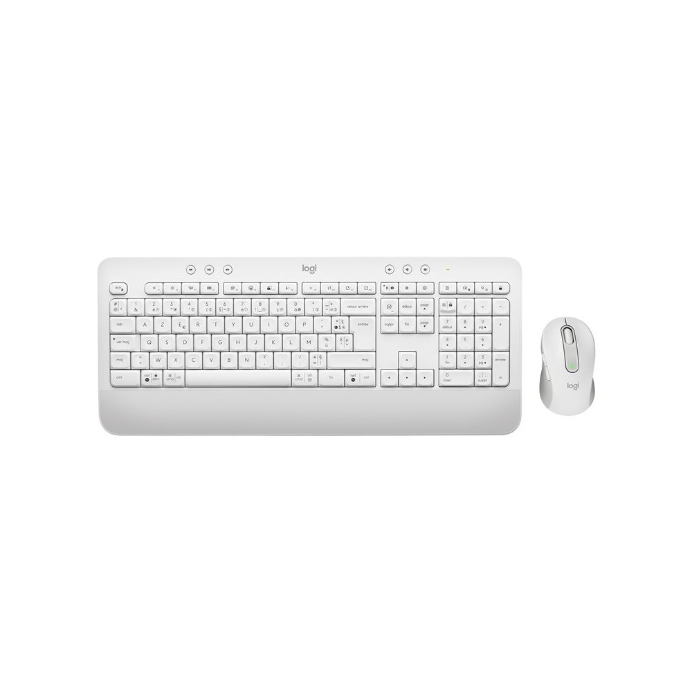 LOGITECH Signature MK650 Combo for Business - OFFWHITE - (FRA) - CENTRAL redeal.fr
