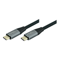 MCL Cable Type C USB 3.2 Male / Male braided Gen 2 10Gb 100W 5A - 2m redeal.fr