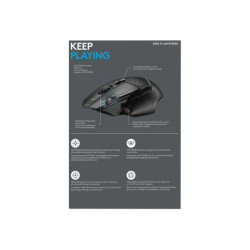LOGITECH G502 X LIGHTSPEED - BLACK/CORE - EER2 redeal.fr