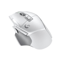 LOGITECH G G502 X LIGHTSPEED Mouse optical 8 buttons wireless 2.4 GHz USB LOGITECH LIGHTSPEED receiver white redeal.fr