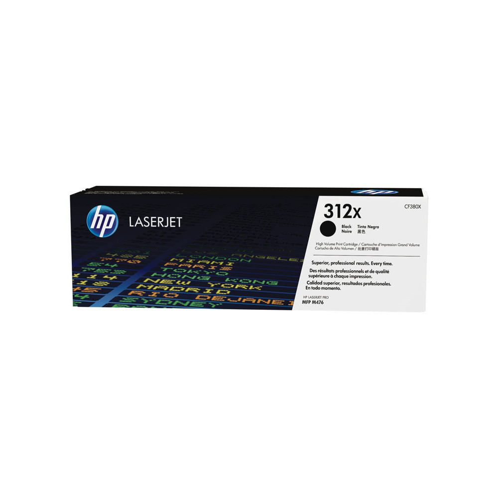HP 312X original Toner cartridge CF380X black high capacity 4.400 pages 1-pack