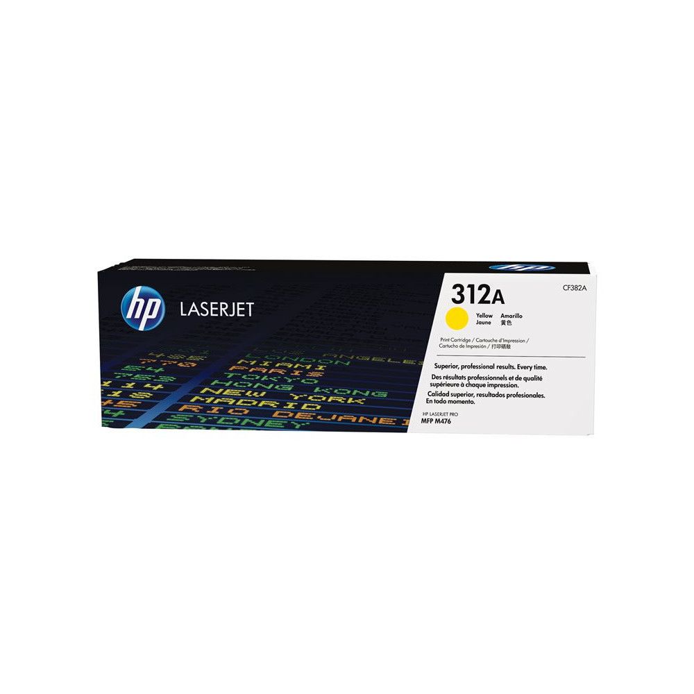 HP 312A original Toner cartridge CF382A yellow standard capacity 2700 pages 1-pack