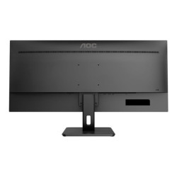 AOC U34E2M  Écran LED - 34" - 3440 x 1440 WQHD @ 100 Hz - VA - 300 cd/m² - 4000:1 - 4 ms - 2xHDMI, DisplayPort - noir