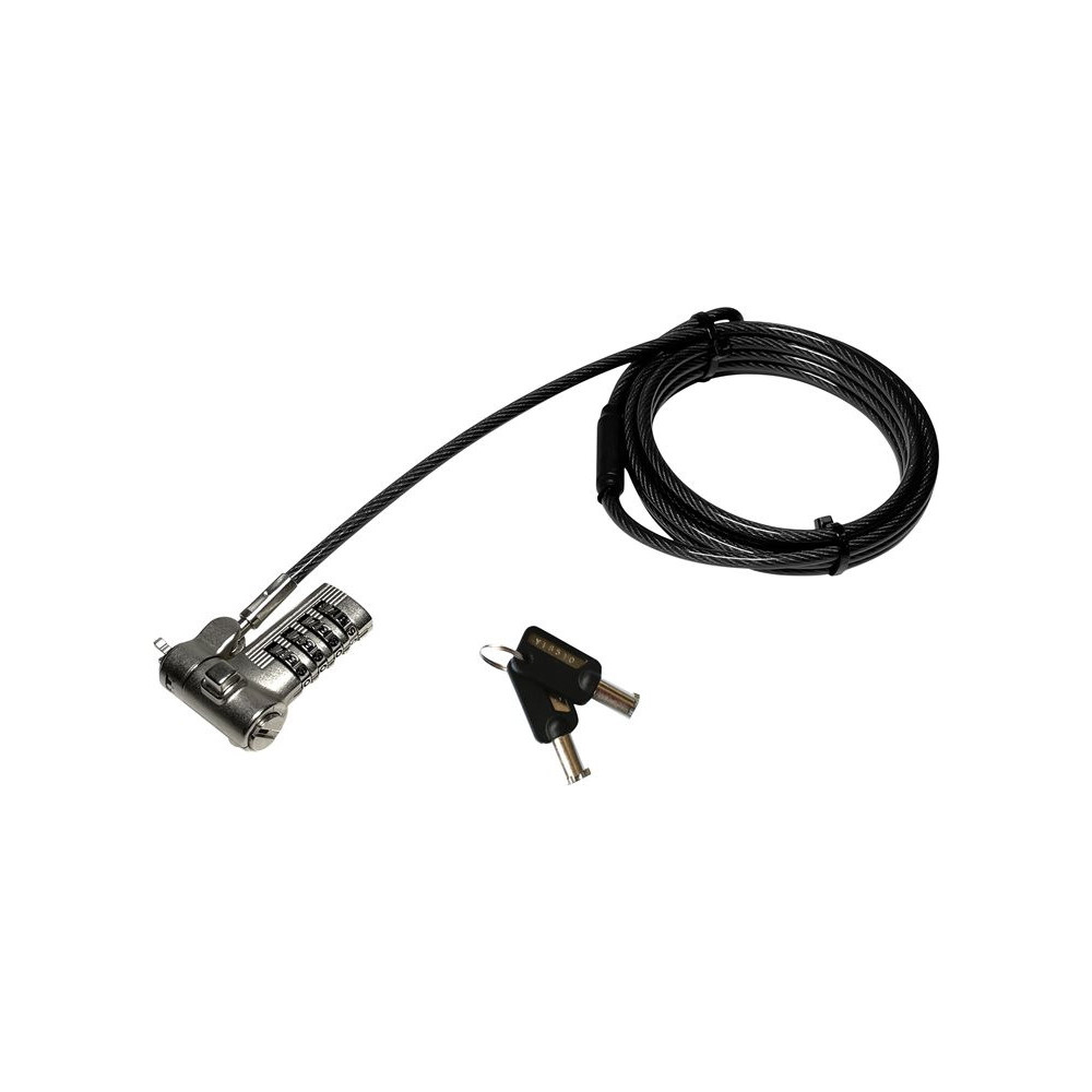 PORT DESIGNS Combinaison Switchable Security Cable Lock All in one K-Lock/Noble Wedge/Nano redeal.fr