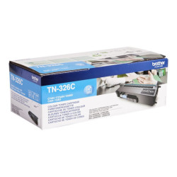 BROTHER TN-326C cartouche de toner cyan haute capacité 3.500 pages pack de 1