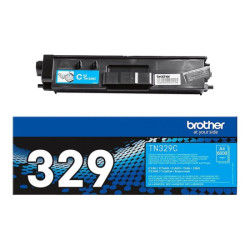 BROTHER TN-329C cartouche de toner cyan très haute capacité 6.000 pages pack de 1