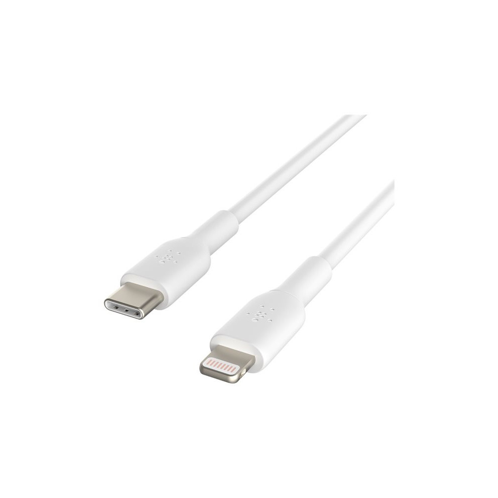BELKIN BOOST CHARGE Lightning to USB-C Cable 2m White redeal.fr