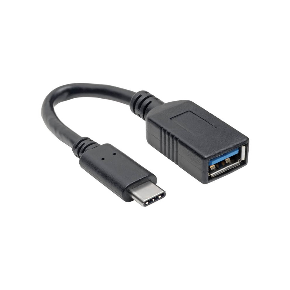 EATON TRIPPLITE USB-C to USB-A Adapter M/F USB 3.1 Gen 1 5 Gbps USB-IF Certified Thunderbolt 3 Compatible 6p 15.24cm
