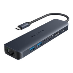 TARGUS HyperDrive EcoSmart Gen.2 Universal USB-C 7-in-1 Hub w 100 W PD Power Pass-thru redeal.fr