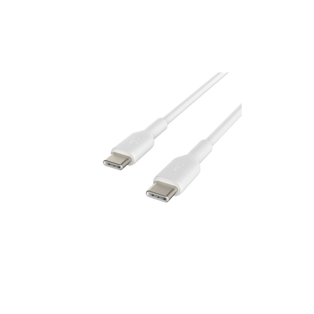 BELKIN USB-C to USB-C PVC White 1m Twin Pack redeal.fr