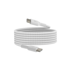 BELKIN USB-C to USB-C Braided PVC White 2m Twin Pack redeal.fr