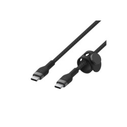 BELKIN USB-C to USB-C Braided Silicone White Black Mix 1m Twin Pack redeal.fr