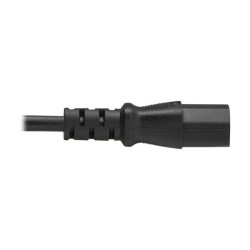 EATON TRIPPLITE PDU Power Cord C13 to Schuko CEE 7/7 - 10A 250V H05VV-F 1M 3.28 FT. Black redeal.fr