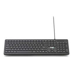 URBAN FACTORY 104key wired keyboard Flat and ergonomic scissor keys Lighted indicators redeal.fr