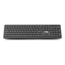 URBAN FACTORY 104key 2.4Ghz wireless keyboard Flat and ergonomic scissor keys Lighted indicators redeal.fr