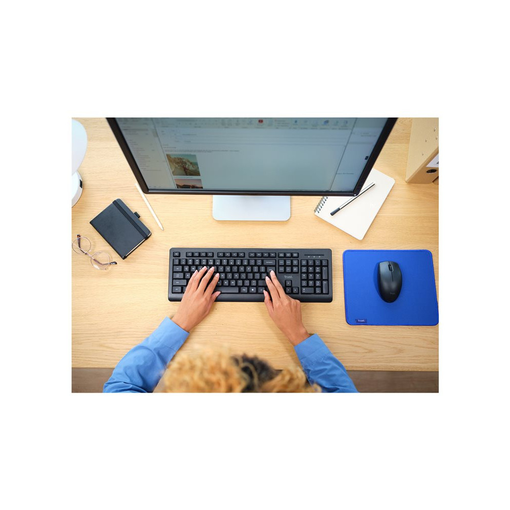 TRUST Pack clavier & souris sans fil PRIMO (FR) redeal.fr