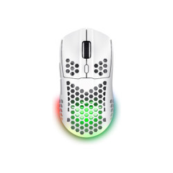 TRUST Souris gaming sans fil HELOX ultra légére - Blanche redeal.fr