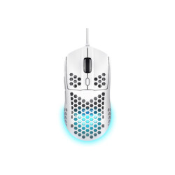 TRUST Souris gaming filaire HELOX ultra légére - Blanche redeal.fr