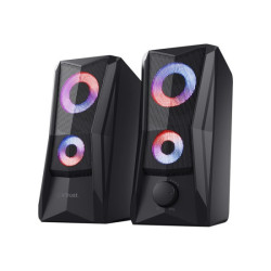 TRUST Enceintes JAVV 2.0 RGB noire redeal.fr