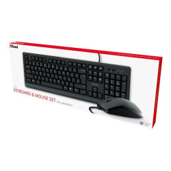 TRUST Pack clavier & souris filaire PRIMO (FR) redeal.fr