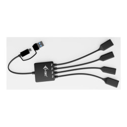 I-TEC USB-C/USB-A Cable HUB 4 port 2x USB-C 3.2 Gen 1 2x USB-A 3.2 Gen 1 redeal.fr