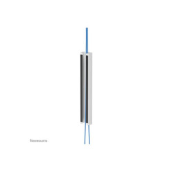 NEOMOUNTS Magnetic Cable Cover for sit/stand desk frames multiple cables white redeal.fr