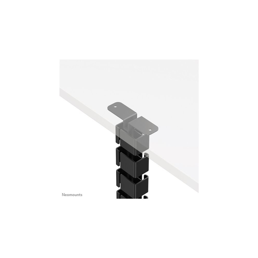 NEOMOUNTS Cable Spine Organizer for sit/stand desk frames screw mounted black redeal.fr