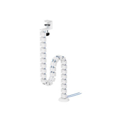 NEOMOUNTS Cable Spine Organizer for sit/stand desk frames clamp mounted white redeal.fr