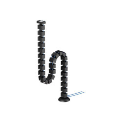 NEOMOUNTS Cable Spine Organizer for sit/stand desk frames magnet mounted black redeal.fr