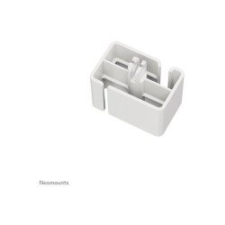 NEOMOUNTS Magnetic Cable Cover for sit/stand desk frames screw mounted magnetic channel white redeal.fr