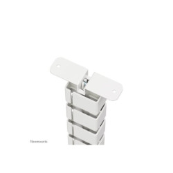 NEOMOUNTS Magnetic Cable Cover for sit/stand desk frames screw mounted magnetic channel white redeal.fr