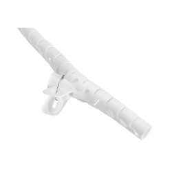 NEOMOUNTS Spiral Cable Wrap 15mm multiple cables white redeal.fr
